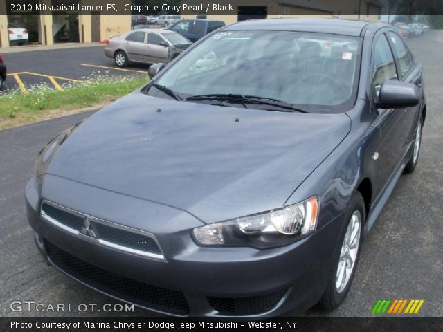 2010 Mitsubishi Lancer ES in Graphite Gray Pearl