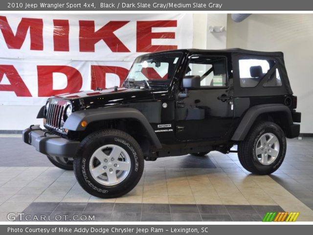 2010 Jeep Wrangler Sport 4x4 in Black