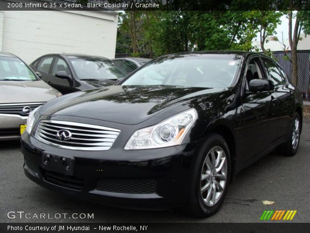 2008 Infiniti G 35 x Sedan in Black Obsidian