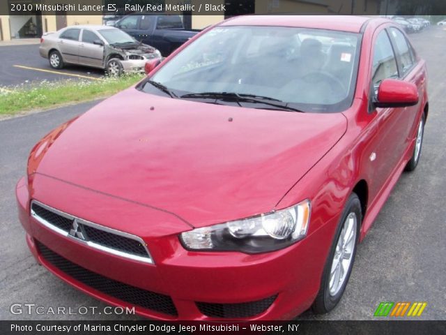 2010 Mitsubishi Lancer ES in Rally Red Metallic