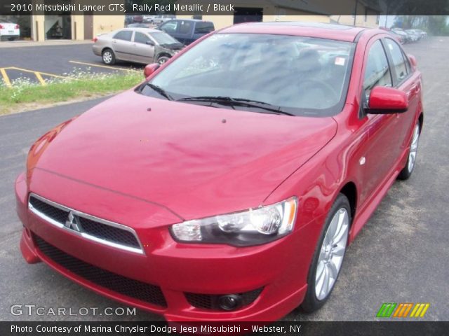 2010 Mitsubishi Lancer GTS in Rally Red Metallic