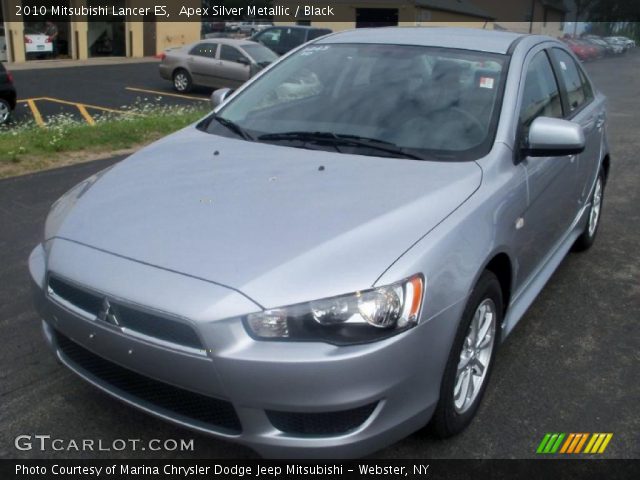 2010 Mitsubishi Lancer ES in Apex Silver Metallic