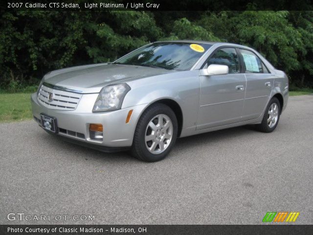 2007 Cadillac CTS Sedan in Light Platinum