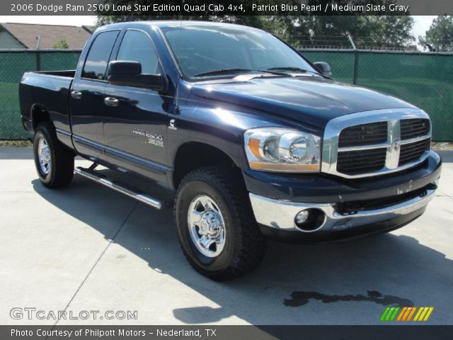 2006 Dodge Ram 2500 Lone Star Edition Quad Cab 4x4 in Patriot Blue Pearl