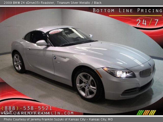 2009 BMW Z4 sDrive35i Roadster in Titanium Silver Metallic