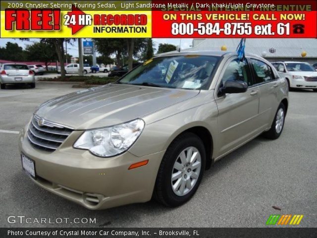 2009 Chrysler Sebring Touring Sedan in Light Sandstone Metallic