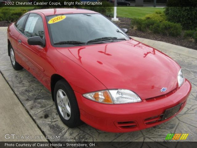 2002 Chevrolet Cavalier Coupe in Bright Red