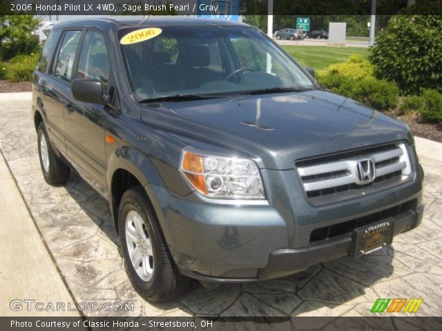 2006 Honda Pilot LX 4WD in Sage Brush Pearl