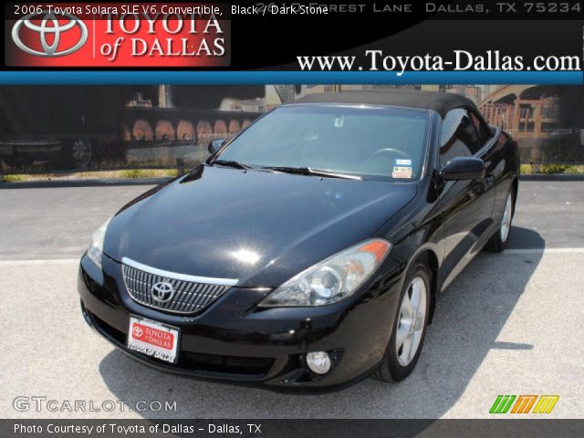 2006 Toyota Solara SLE V6 Convertible in Black