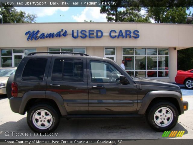 2006 Jeep Liberty Sport in Dark Khaki Pearl