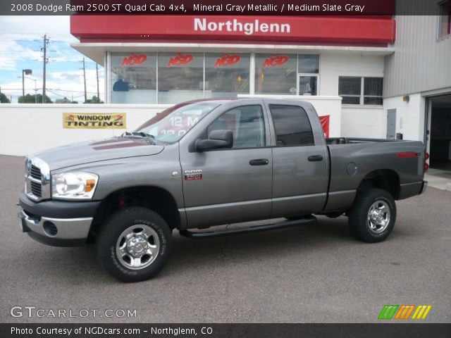 2008 Dodge Ram 2500 ST Quad Cab 4x4 in Mineral Gray Metallic