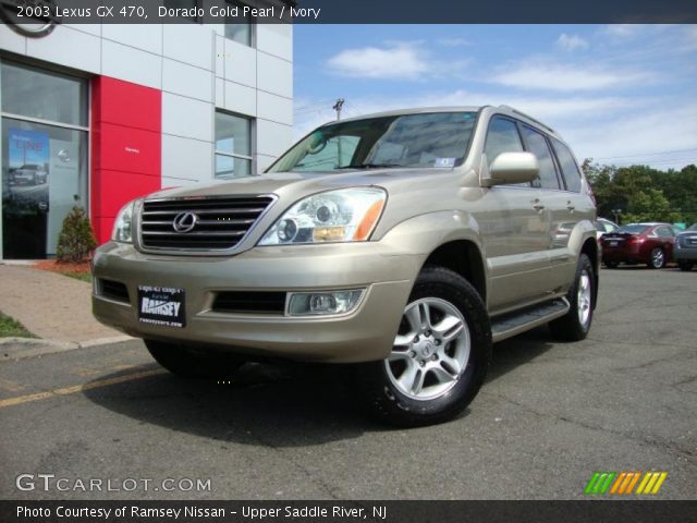2003 Lexus GX 470 in Dorado Gold Pearl