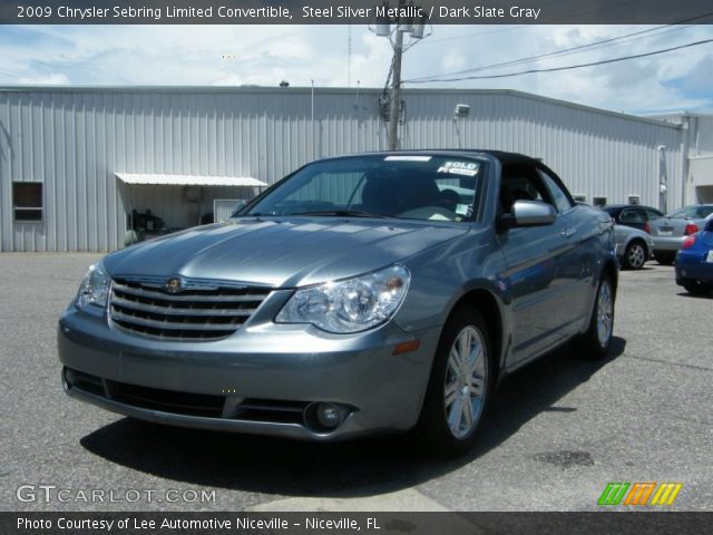 2009 Chrysler Sebring Limited Convertible in Steel Silver Metallic