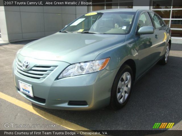 2007 Toyota Camry LE in Aloe Green Metallic