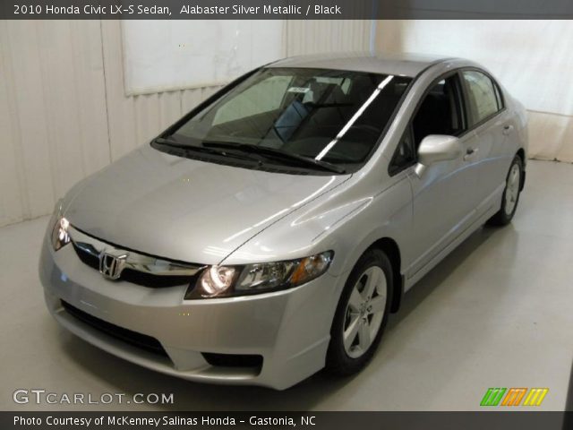 2010 Honda Civic LX-S Sedan in Alabaster Silver Metallic