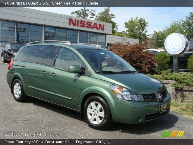 2004 Nissan Quest 3.5 S in Green Tea Metallic