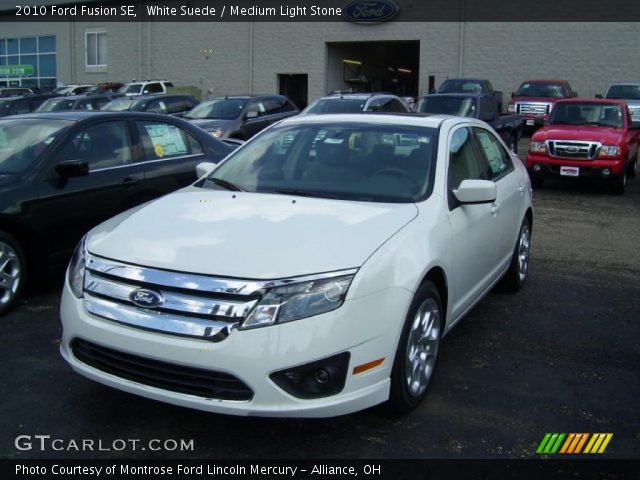 2010 Ford Fusion SE in White Suede