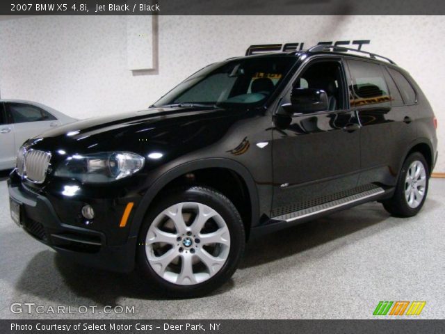 2007 BMW X5 4.8i in Jet Black