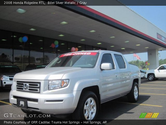 2008 Honda Ridgeline RTL in Billet Silver Metallic