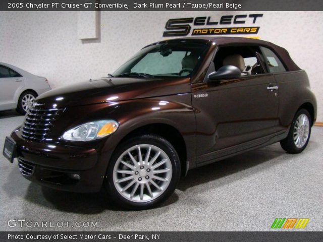 2005 Chrysler PT Cruiser GT Convertible in Dark Plum Pearl