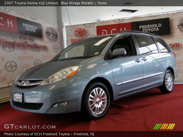2007 Toyota Sienna XLE Limited in Blue Mirage Metallic