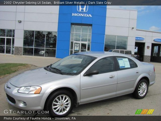 2002 Chrysler Sebring LX Sedan in Brilliant Silver Metallic