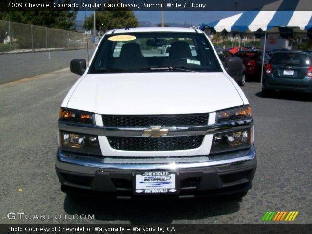 2009 Chevrolet Colorado Regular Cab Chassis in Summit White