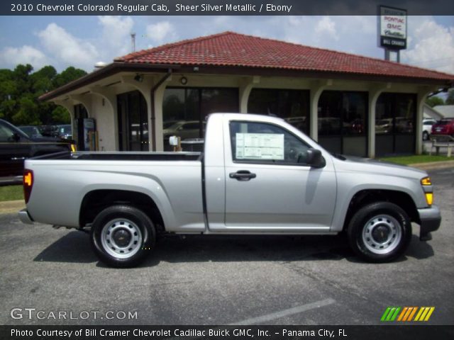 2010 Chevrolet Colorado Regular Cab in Sheer Silver Metallic