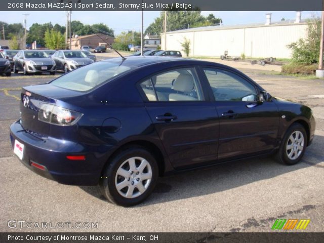 2008 Mazda MAZDA3 i Sport Sedan in Stormy Blue Mica