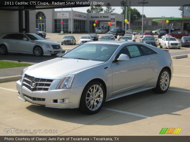 2011 Cadillac CTS Coupe in Radiant Silver Metallic