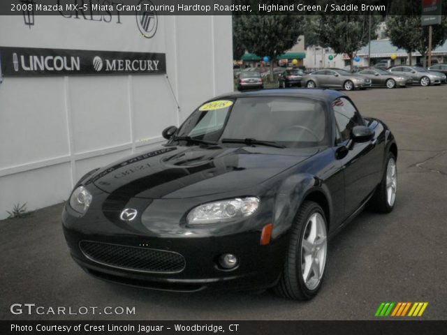 2008 Mazda MX-5 Miata Grand Touring Hardtop Roadster in Highland Green