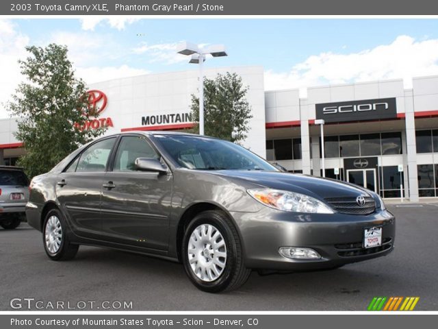 2003 Toyota Camry XLE in Phantom Gray Pearl