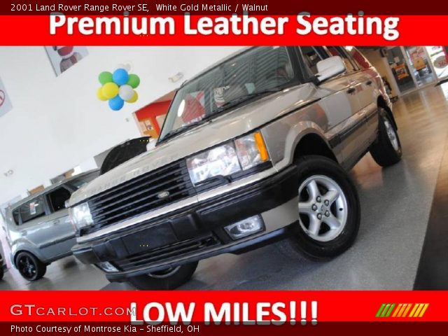 2001 Land Rover Range Rover SE in White Gold Metallic