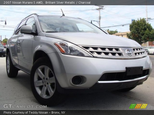 2007 Nissan Murano S AWD in Brilliant Silver Metallic