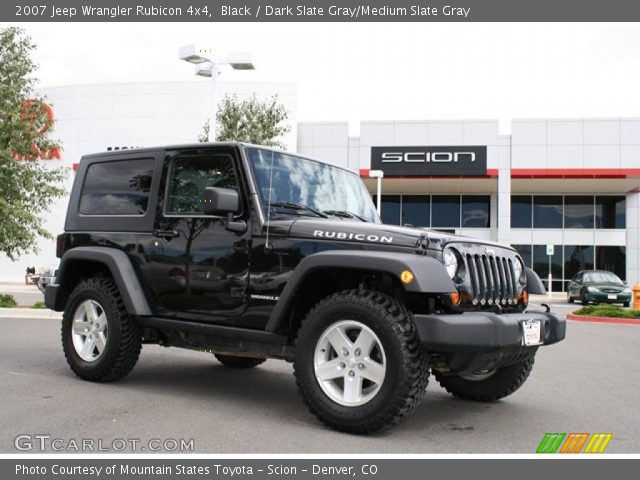 2007 Jeep Wrangler Rubicon 4x4 in Black
