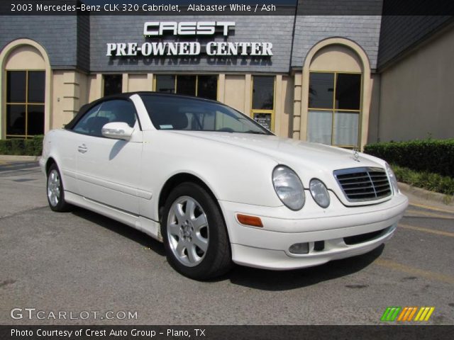 2003 Mercedes-Benz CLK 320 Cabriolet in Alabaster White