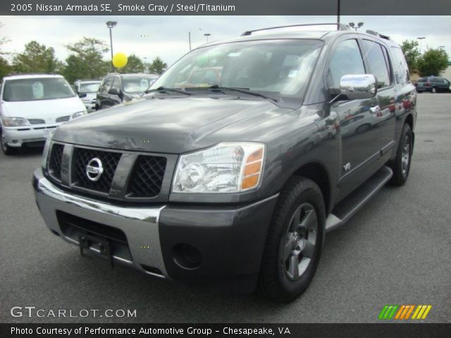 2005 Nissan Armada SE in Smoke Gray