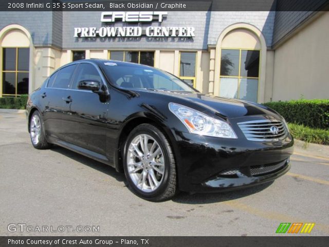 2008 Infiniti G 35 S Sport Sedan in Black Obsidian
