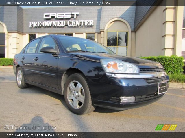 2004 Chevrolet Malibu LT V6 Sedan in Navy Blue Metallic
