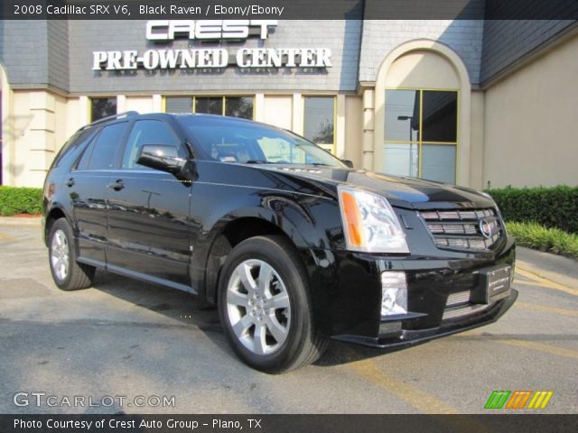 2008 Cadillac SRX V6 in Black Raven