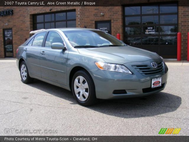 2007 Toyota Camry LE in Aloe Green Metallic