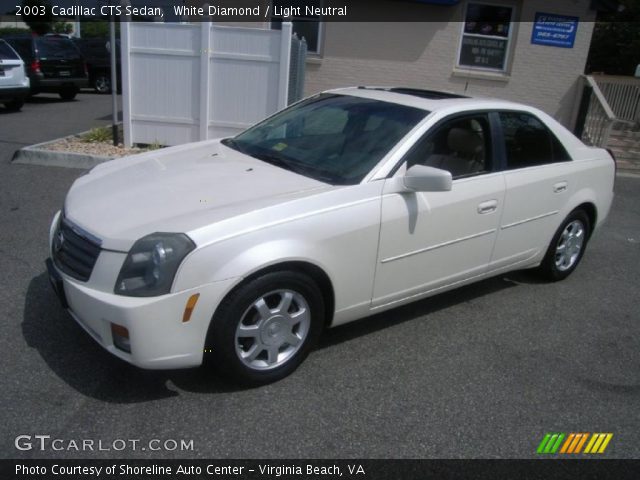 2003 Cadillac CTS Sedan in White Diamond