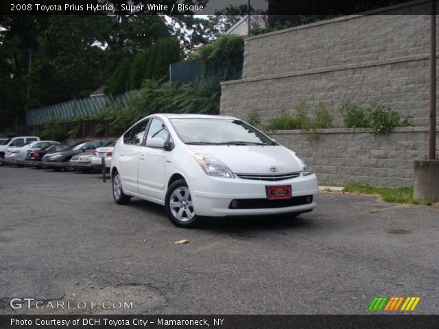 2008 Toyota Prius Hybrid in Super White