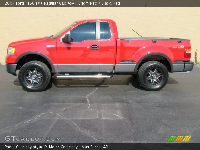 2007 Ford F150 FX4 Regular Cab 4x4 in Bright Red
