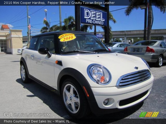 2010 Mini Cooper Hardtop in Pepper White