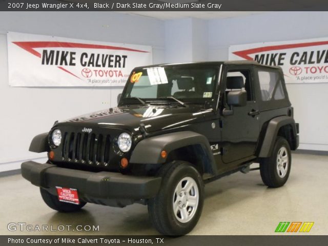 2007 Jeep Wrangler X 4x4 in Black