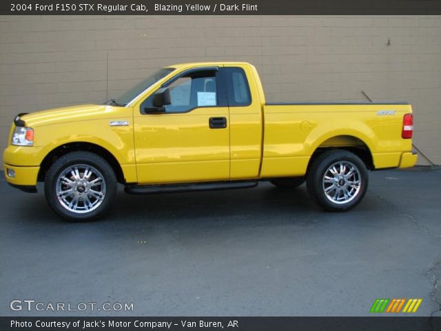 2004 Ford F150 STX Regular Cab in Blazing Yellow
