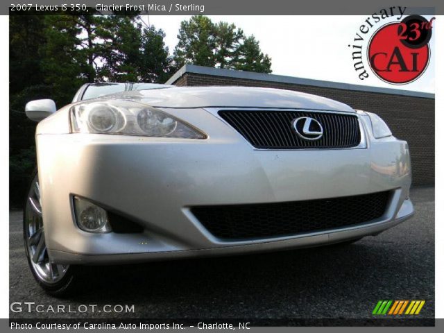 2007 Lexus IS 350 in Glacier Frost Mica