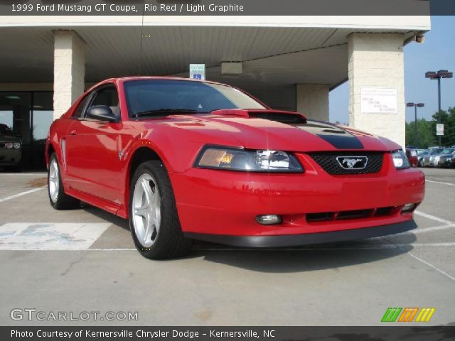 1999 Ford Mustang GT Coupe in Rio Red