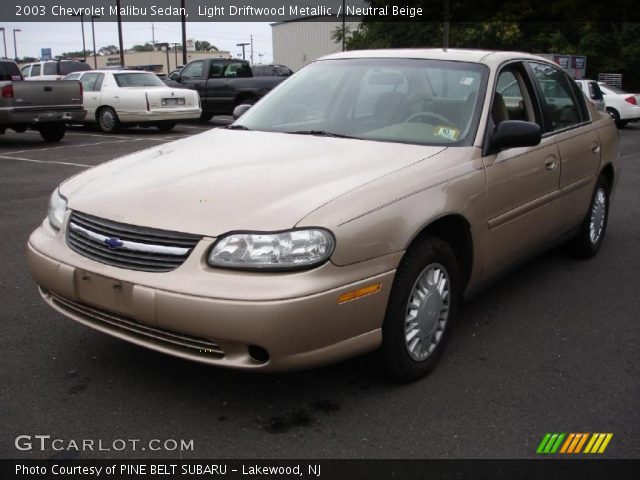 2003 Chevrolet Malibu Sedan in Light Driftwood Metallic